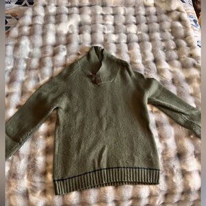 Fjallraven Olive Cowl Neck Sweater